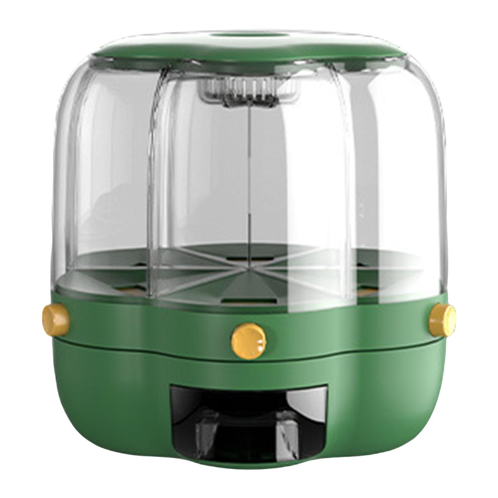 Kitchen Baking Organization - Dispenser Rotante per Cereali, Contenitore per