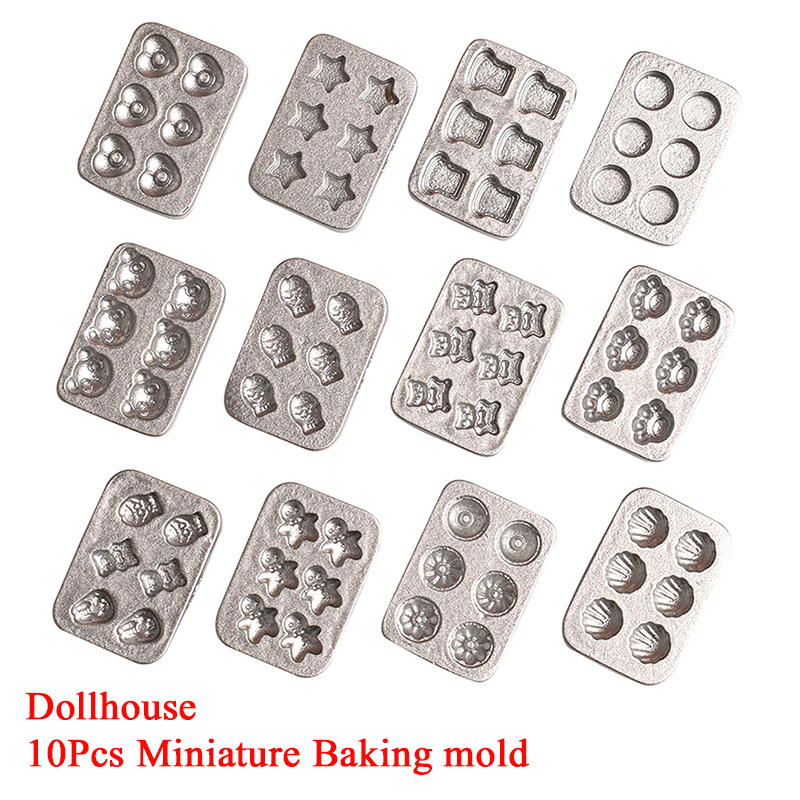 Kitchen Baking Decor - 10 pezzi casa delle bambole in