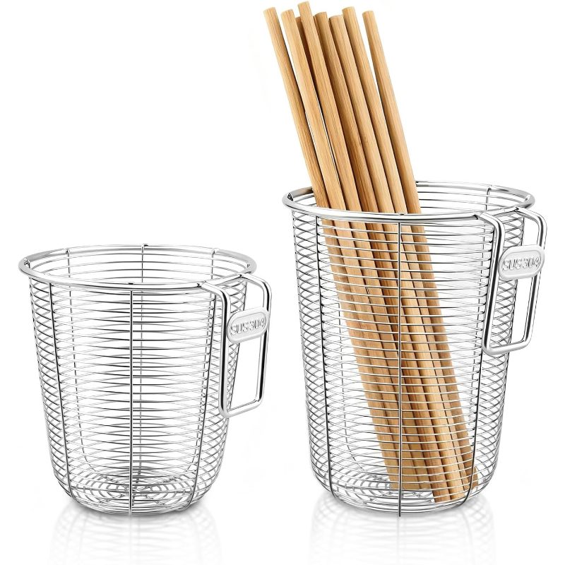 Kitchen Baking Tins - Porta Bacchette da Cucina in Acciaio