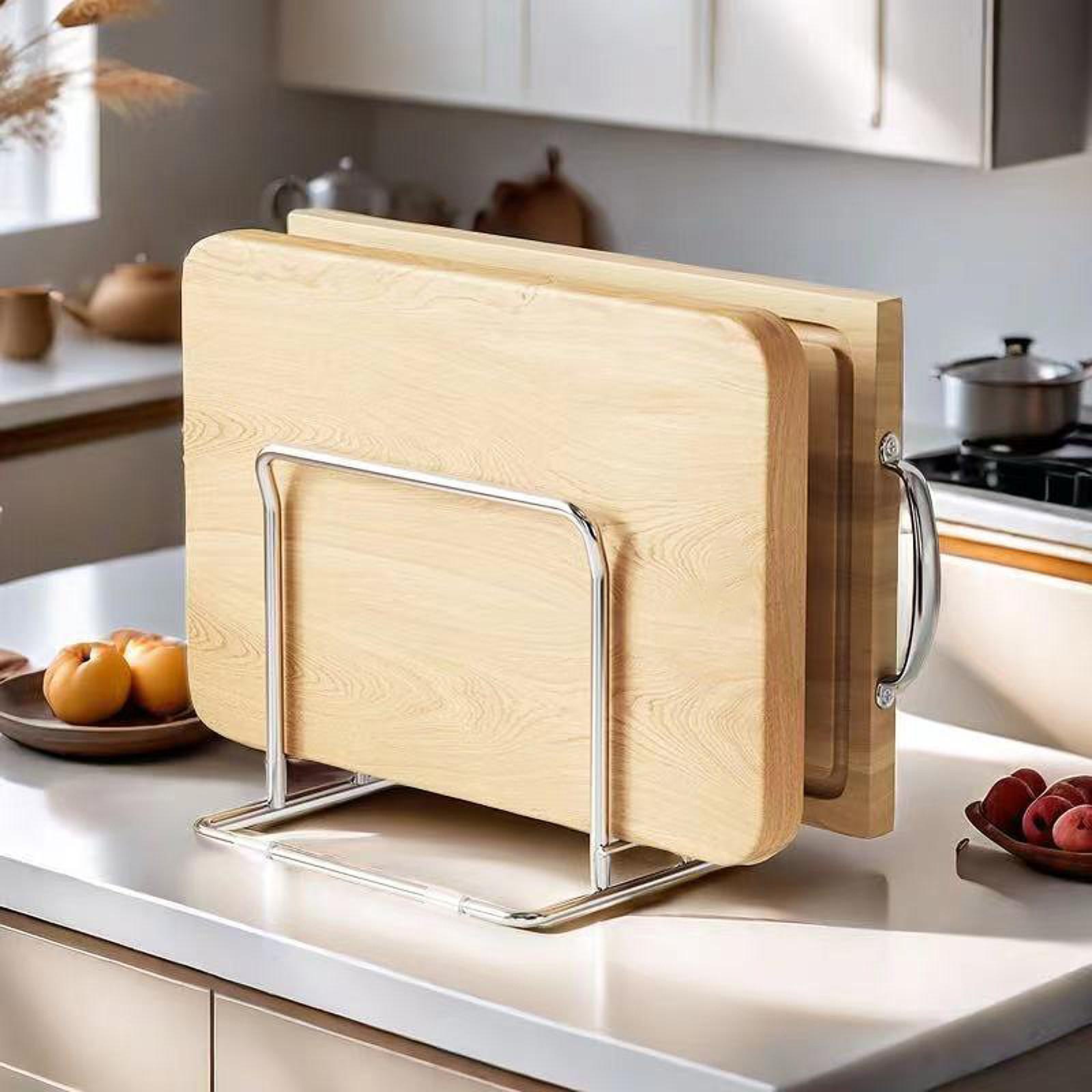Kitchen Baking Sheet Organizer - Tagliere Rack Pentole Coperchi per padelle