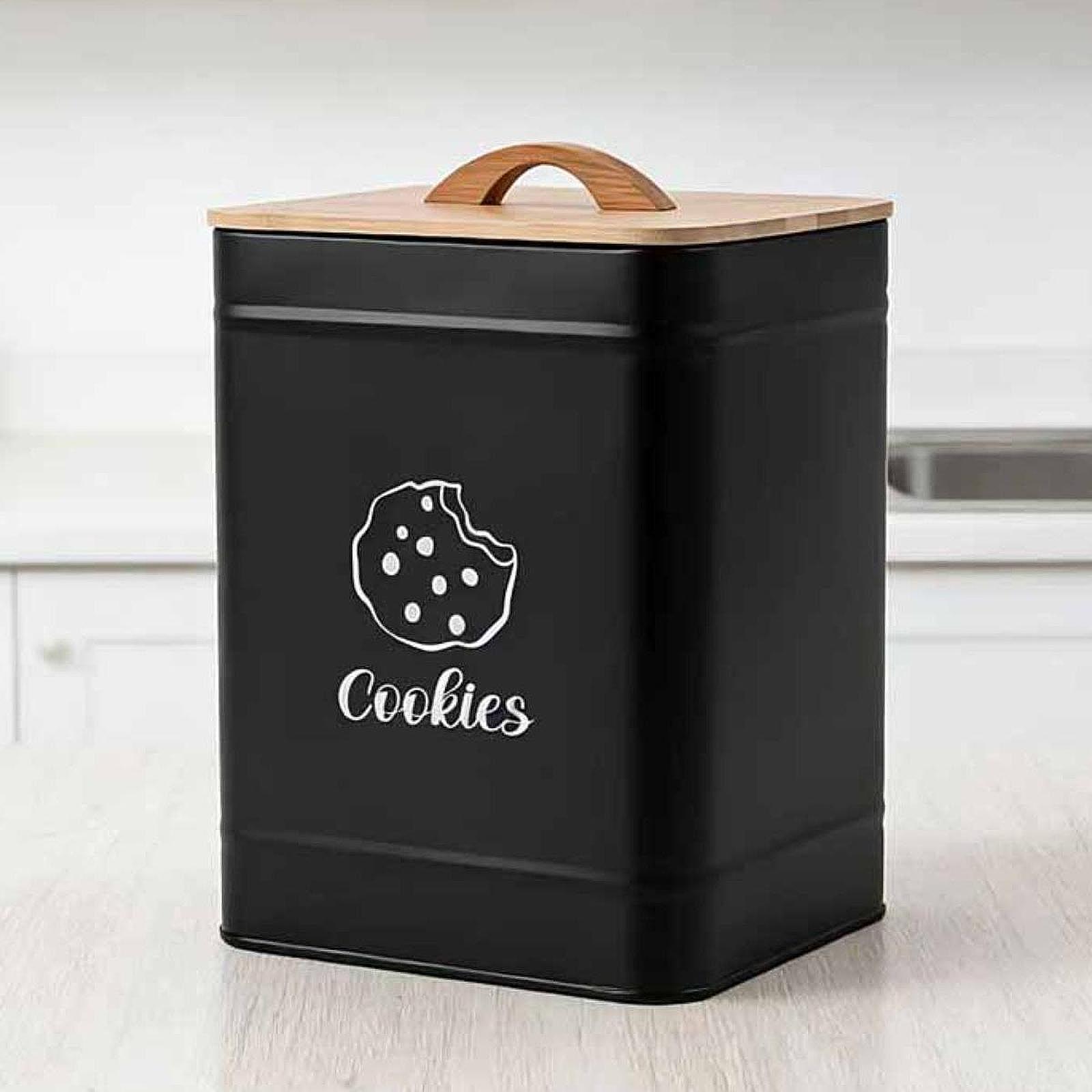 Kitchen Baking Organization - Barattolo Multiuso per Biscotti in Acciaio
