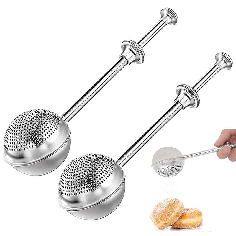 Kitchen Baker - Cucchiaio Filtrante in Acciaio Inox per