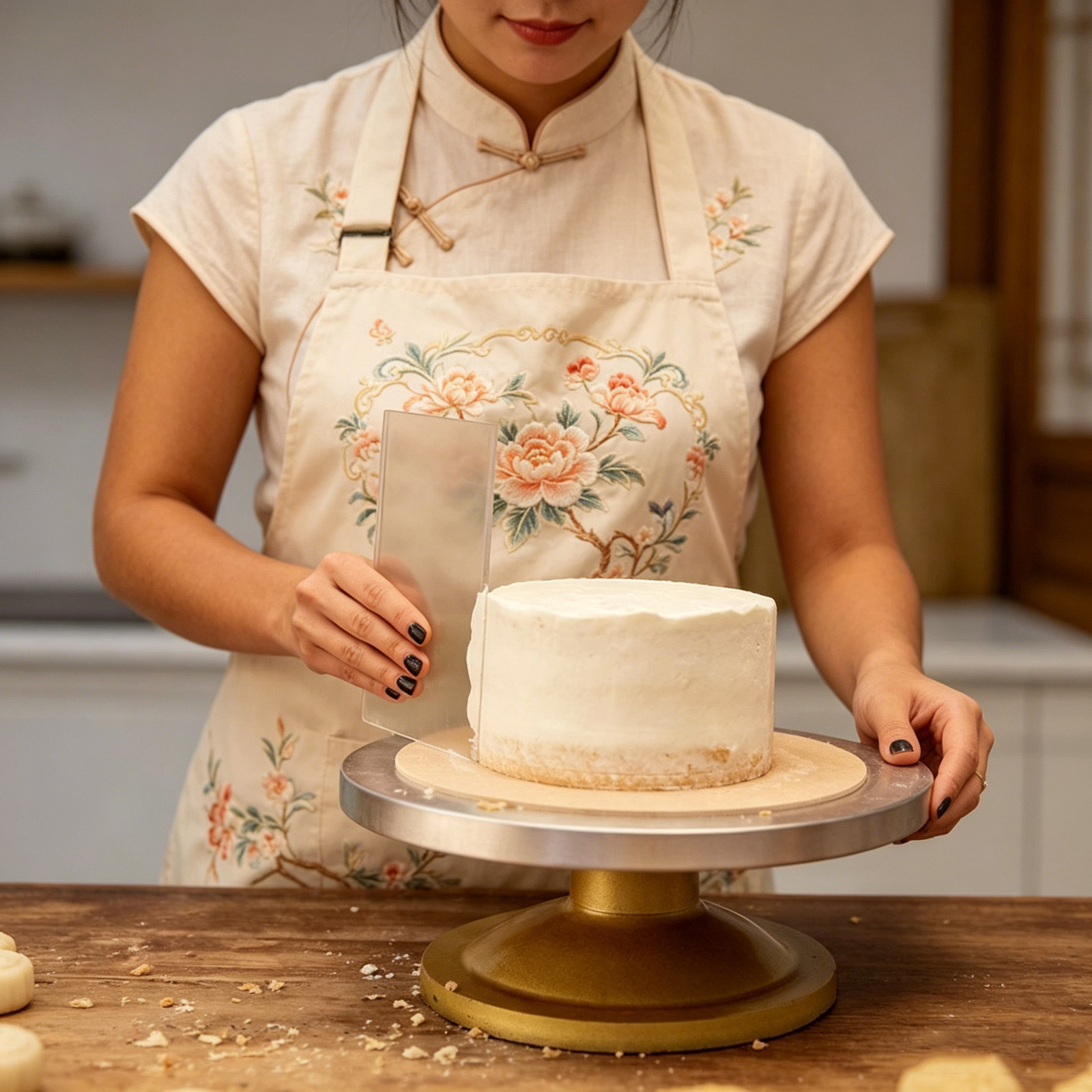 Kitchen Baking Decor - 2 Pezzi Raschietto per Torte in