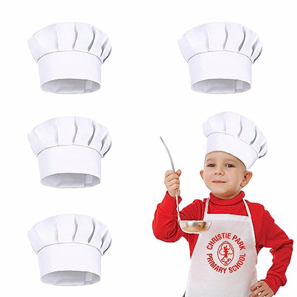 Kitchen Baker - Set di 4 Cappelli da Cuoco