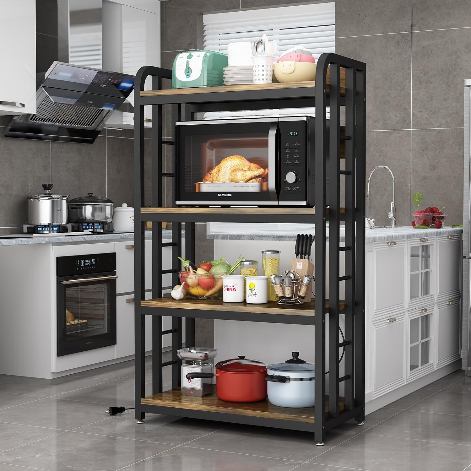 Scaffale da cucina a 4 livelli - Kitchen Baker recensione e prezzo