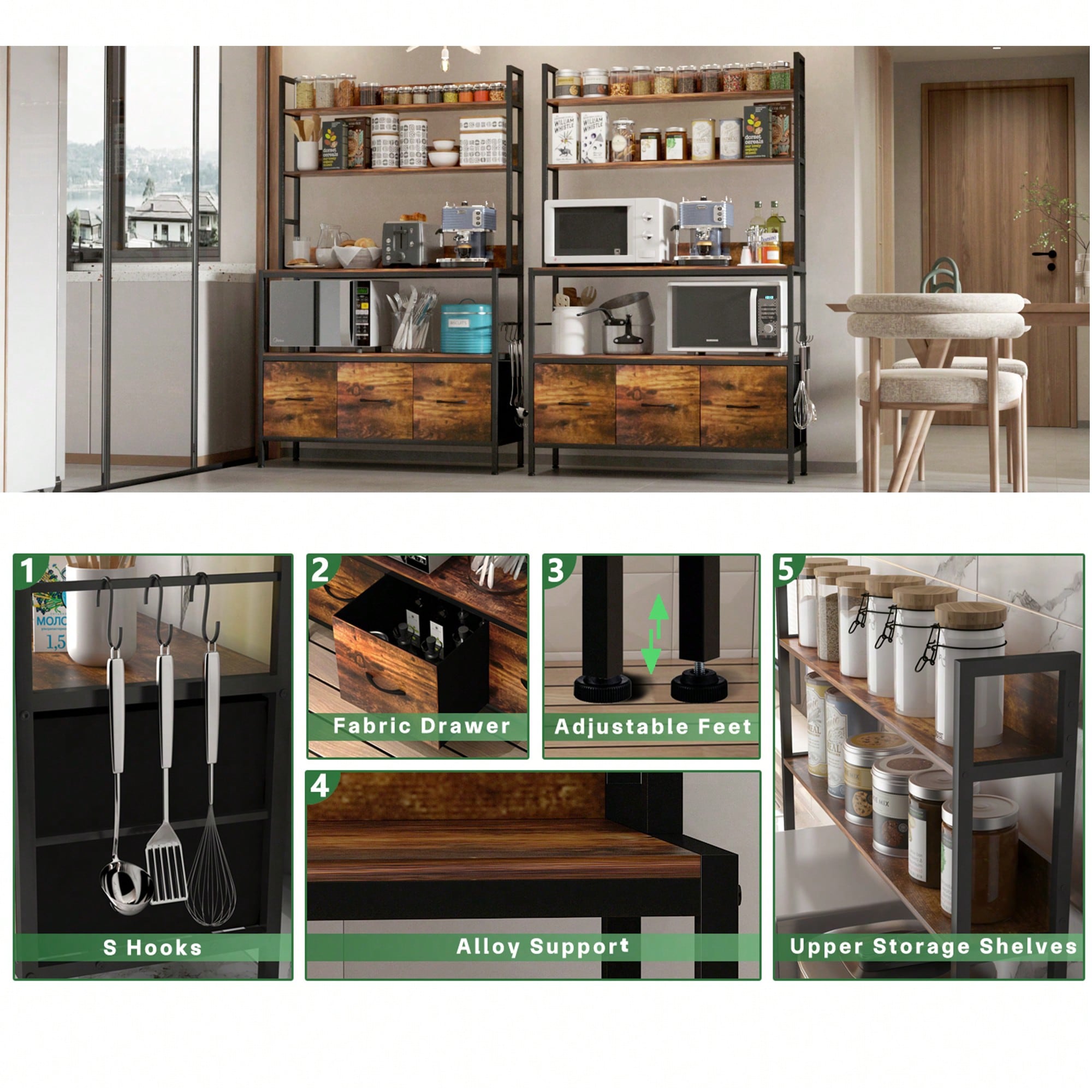 Scaffale da Cucina per Panetti - Kitchen Baker recensione e prezzo