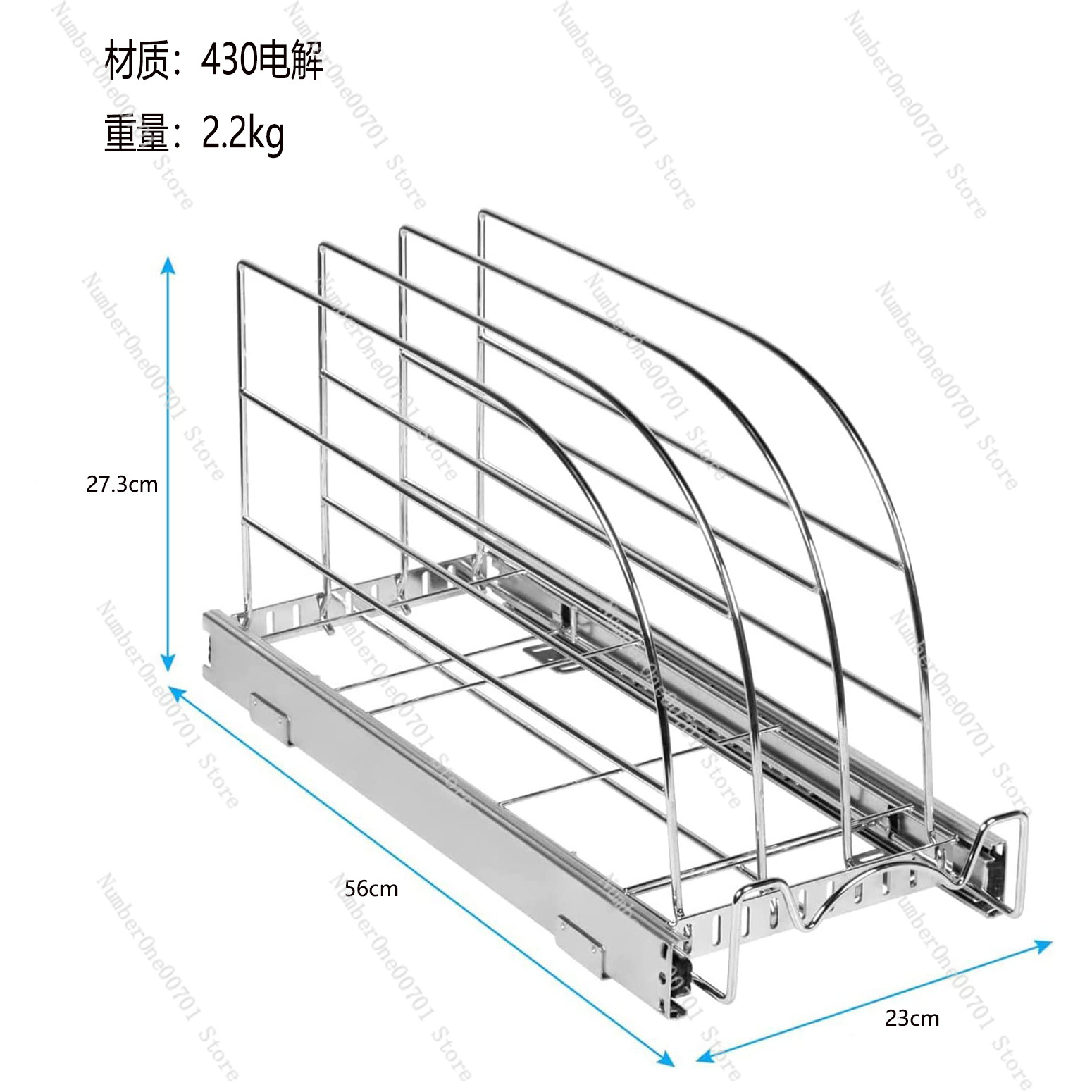 Organizzatore Estraibile per A - Kitchen Baking Sheet Organizer recensione e prezzo