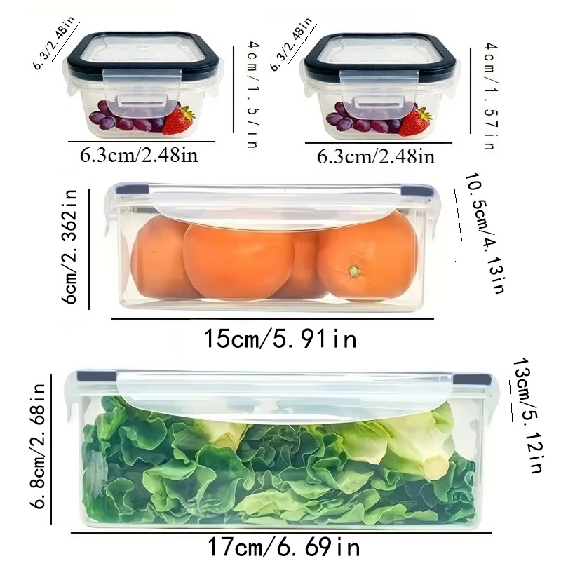 Set da 8 Pezzi: 4 Contenitori  - Kitchen Baking Tins recensione e prezzo