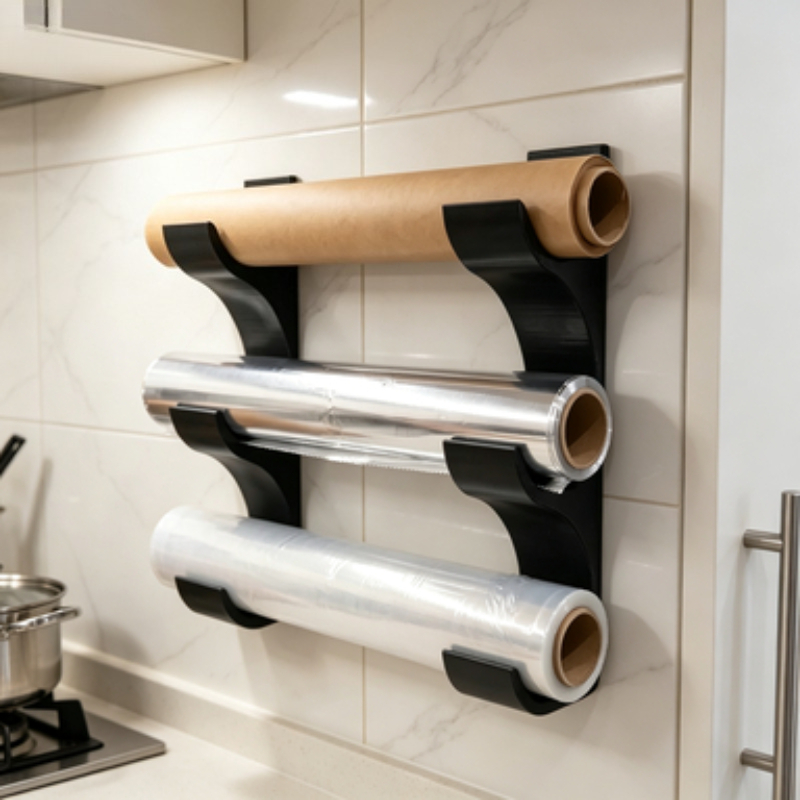 Portarotoli da Parete a Tre St - Kitchen Baking Sheet Organizer recensione e prezzo