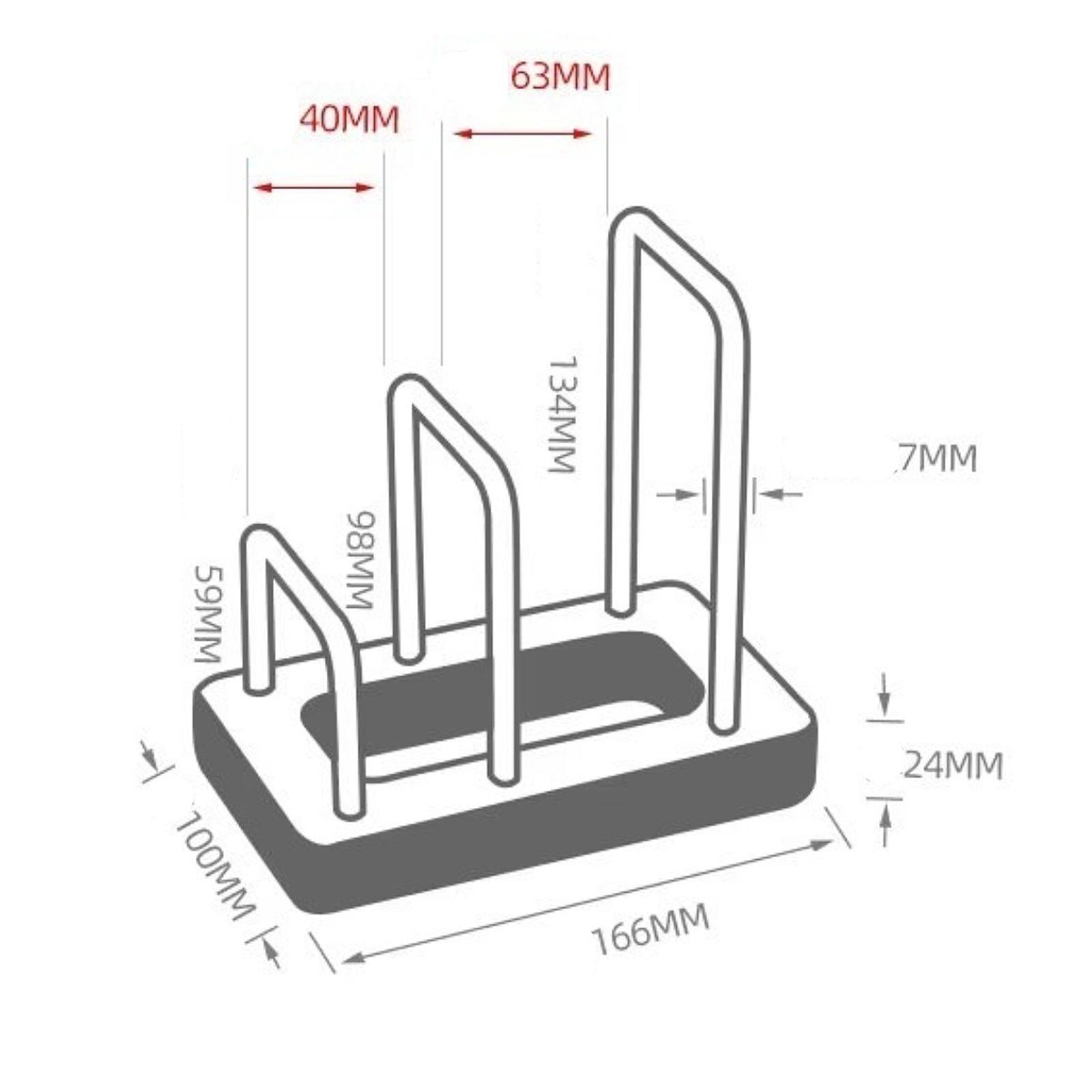 Porta taglieri e coperchi, org - Kitchen Baking Sheet Organizer recensione e prezzo