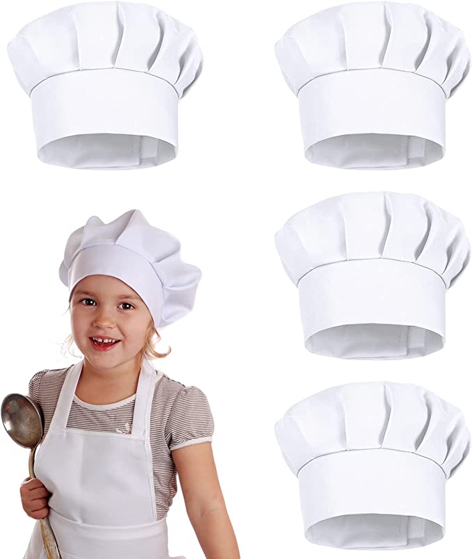 Set di 4 Cappelli da Cuoco per - Kitchen Baker recensione e prezzo