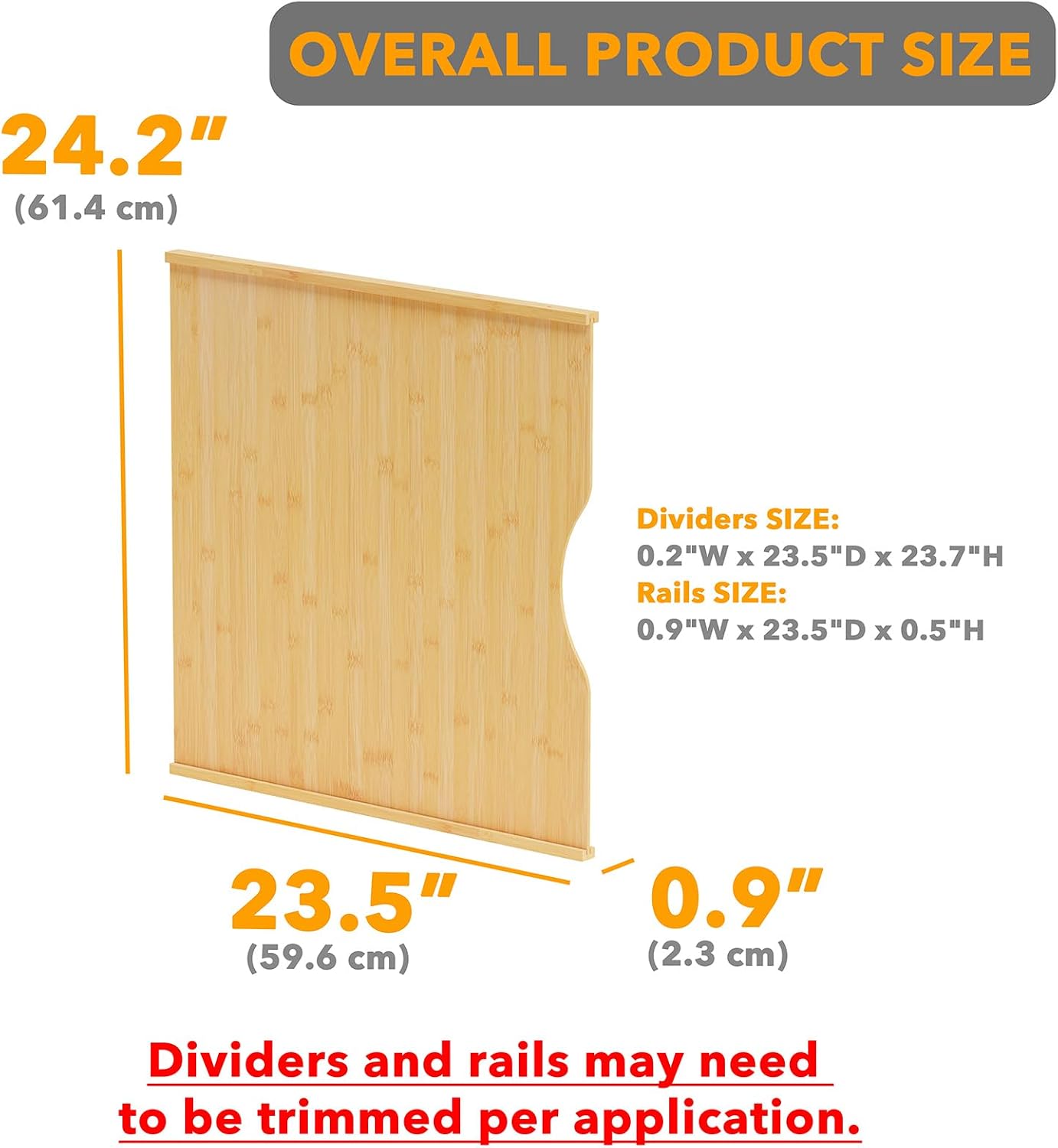 Confezione da 10 Divisori in B - Kitchen Baking Sheet Organizer recensione e prezzo