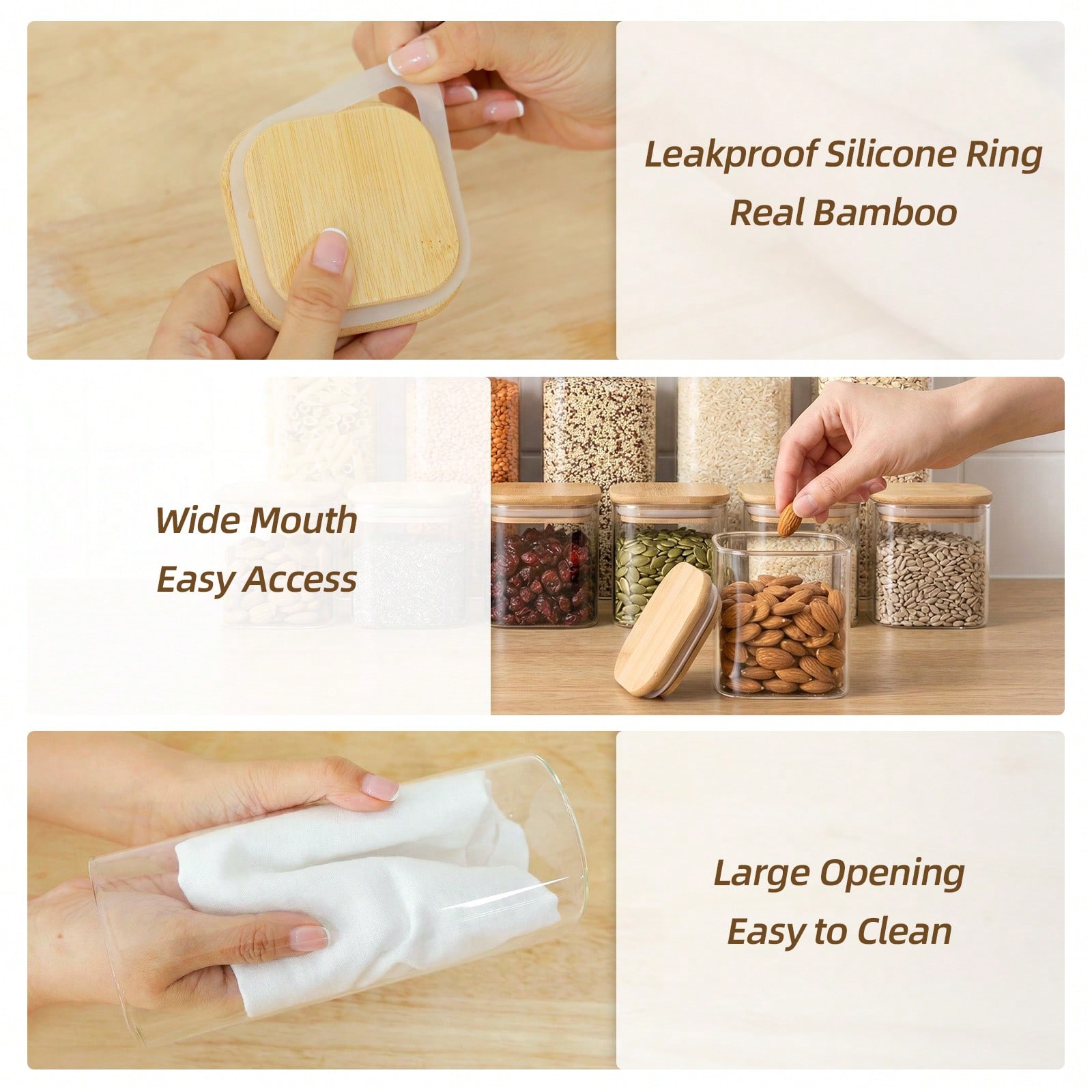 Tomnk 12 Contenitori in Vetro  - Kitchen Baking Organization recensione e prezzo